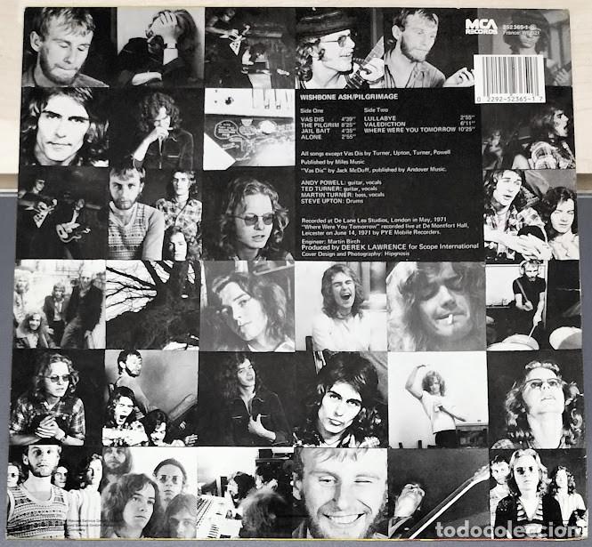 Discos de vinilo: Wishbone Ash - Pilgrimage - LP MCA ref. 252 365-1. Ed. europea 1985. - Foto 4