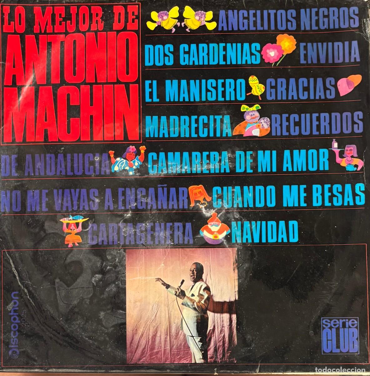 Discos de vinilo: LP ANTONIO MACHIN-LO MEJOR DE ANTONIO MACHIN. LP-SEXT-1268