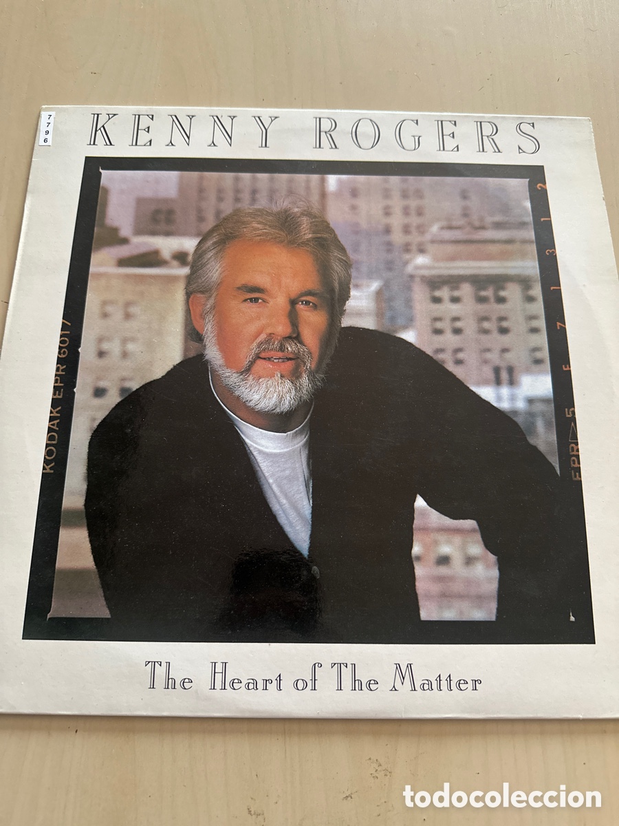 Discos de vinilo: VIN7796 kenny rogers the heart of the matter VINILO DE SEGUNDAMANO