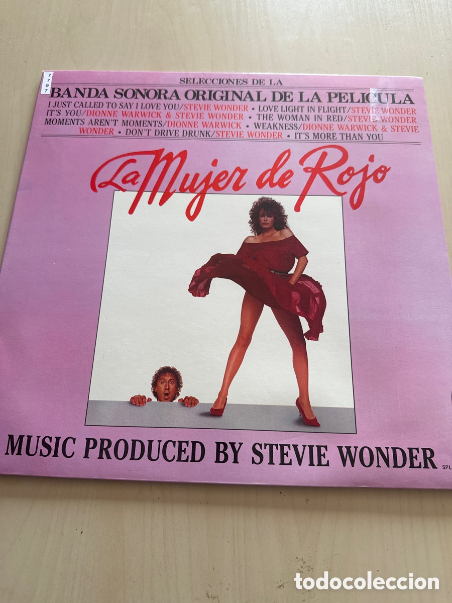 Discos de vinilo: VIN7797 la mujer de rojo VINILO DE SEGUNDAMANO