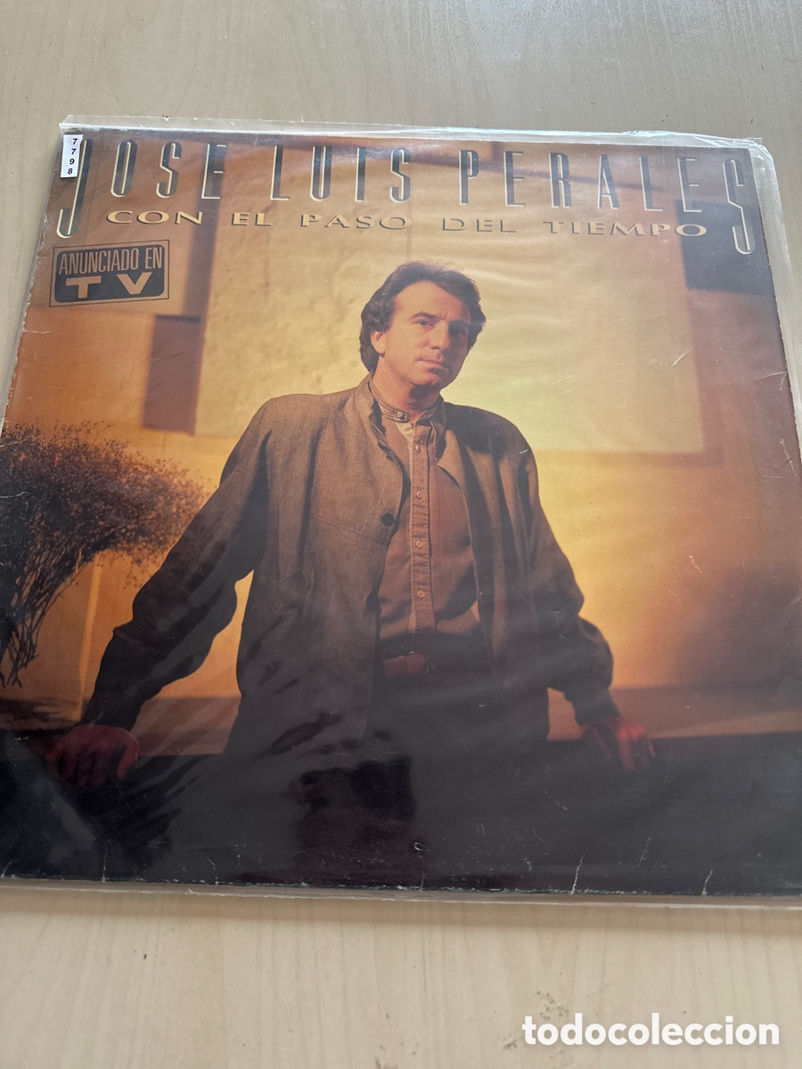 Discos de vinilo: VIN7798 Jos&eacute; luis perales con el paso del tiempo VINILO DE SEGUNDAMANO