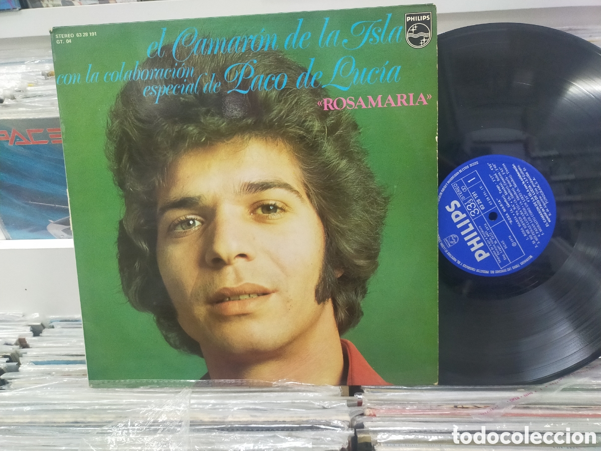 Discos de vinilo: Camar&oacute;n con paco de lucia lp rosamaria 1976