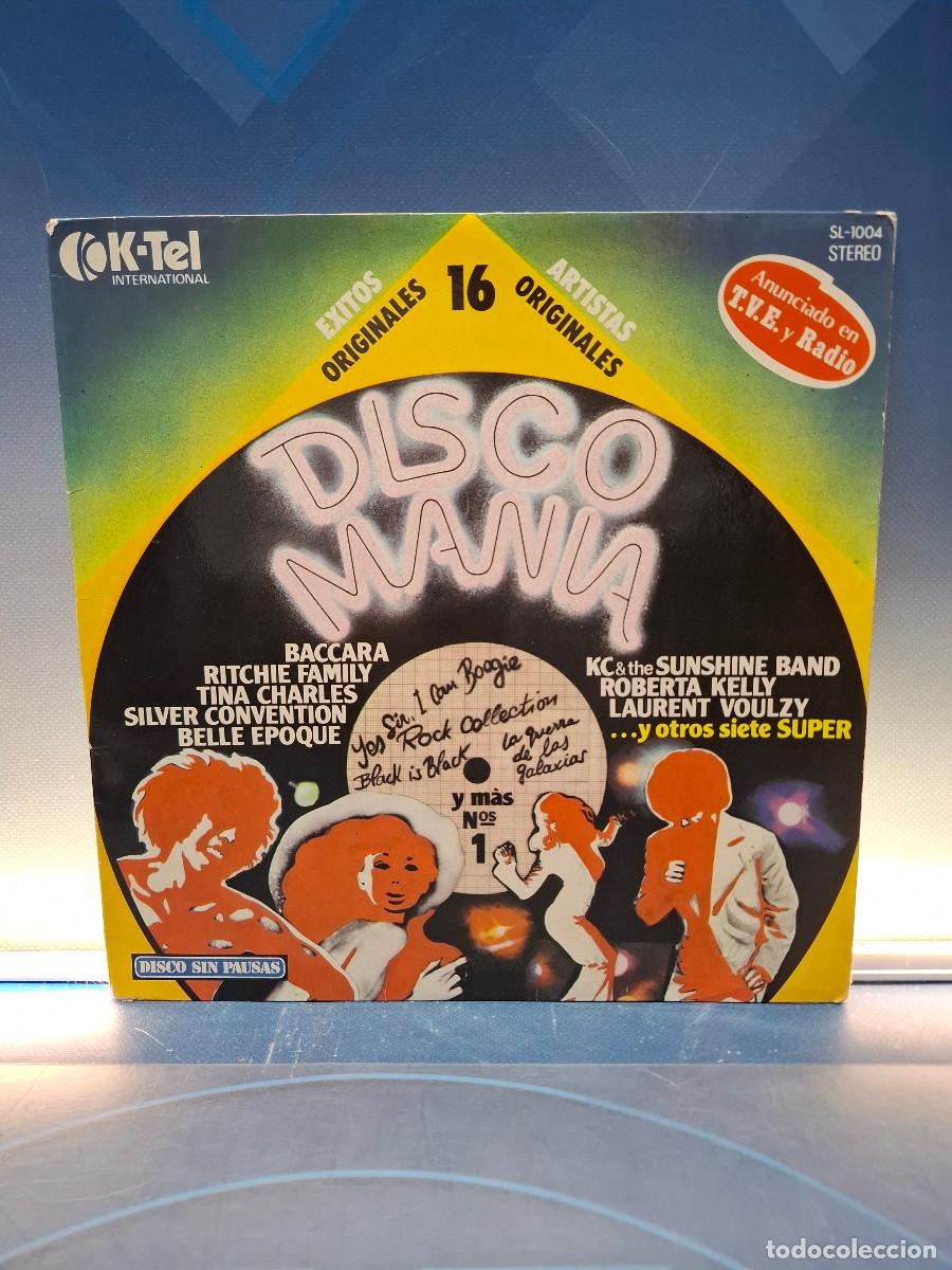 Discos de vinilo: Disco, Lp, Various, Disco Man&iacute;a, 1978 - Foto 1