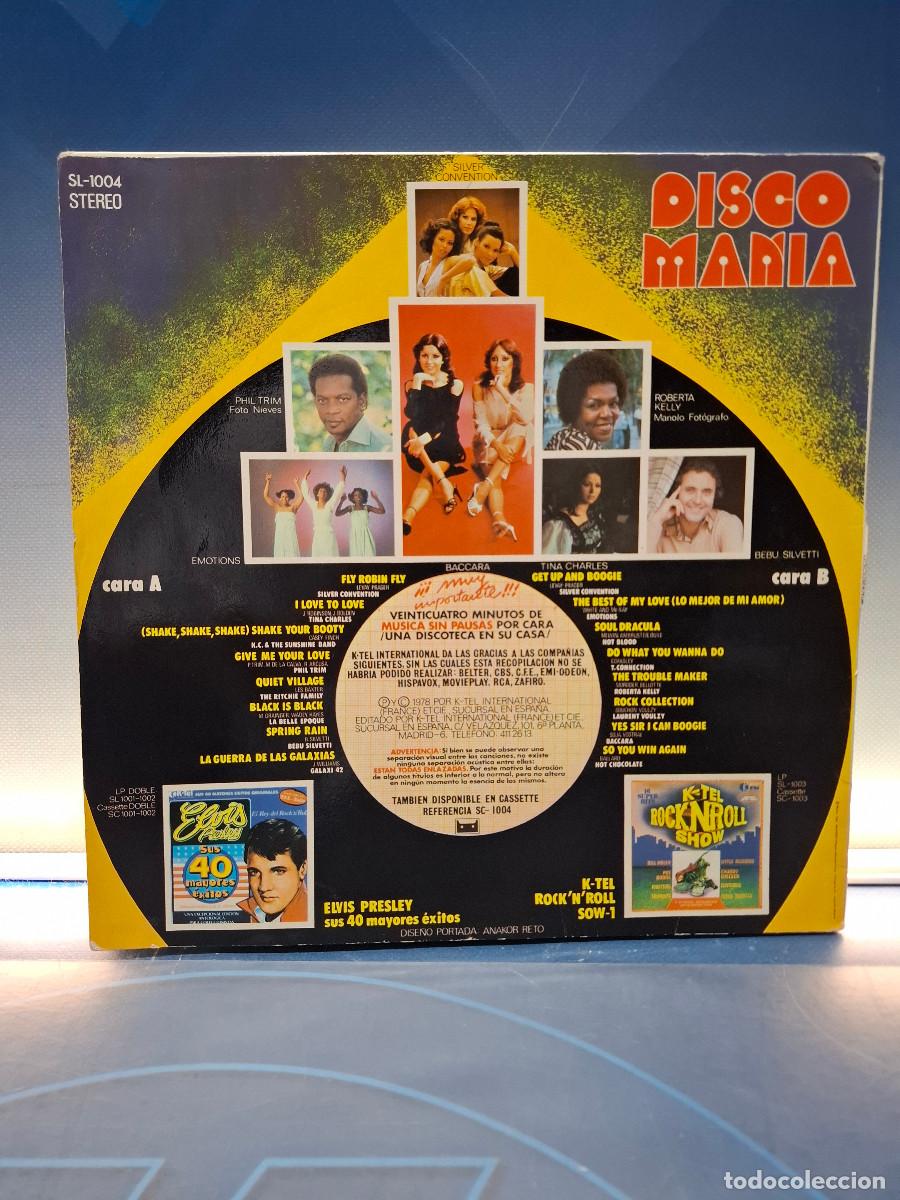 Discos de vinilo: Disco, Lp, Various, Disco Man&iacute;a, 1978 - Foto 2