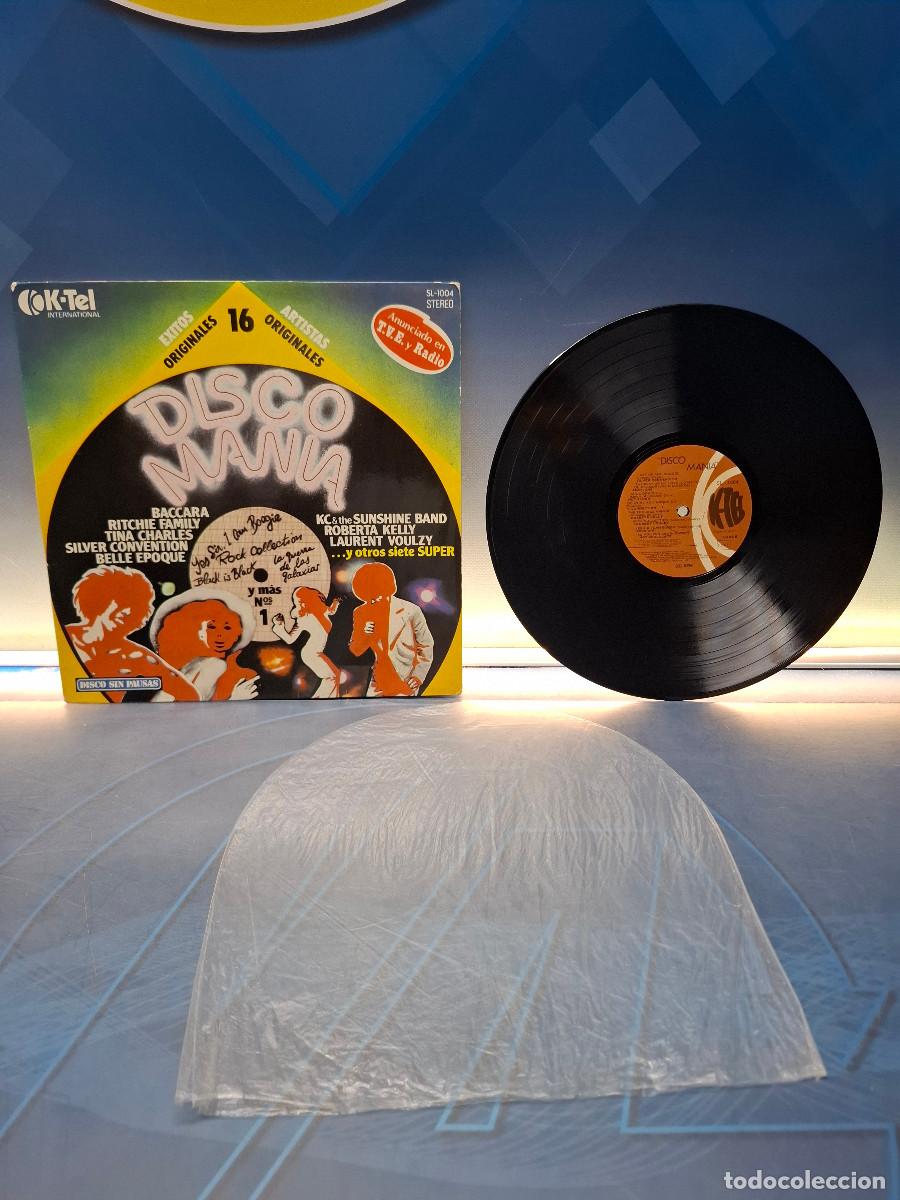 Discos de vinilo: Disco, Lp, Various, Disco Man&iacute;a, 1978 - Foto 4