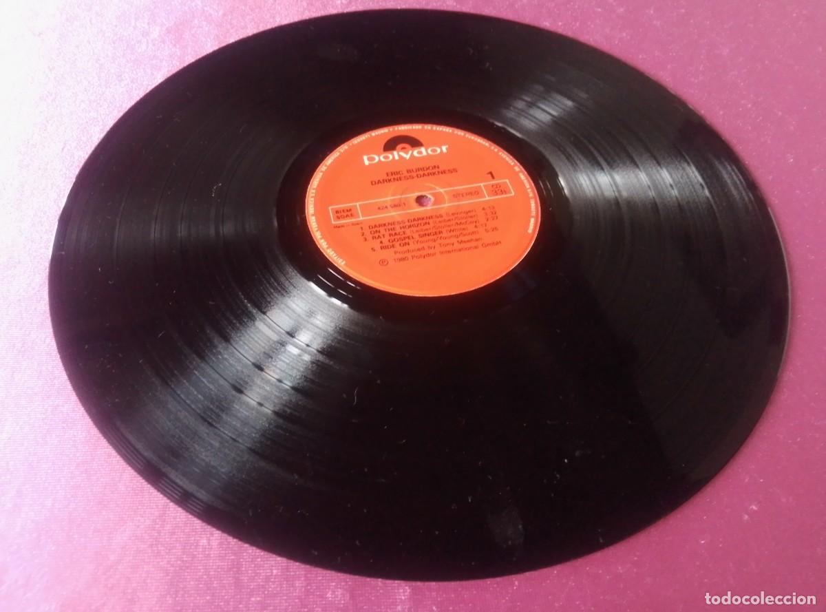 Discos de vinilo: ERIC BURDON DARNESS 1980 LP L31 4-1 - Foto 2