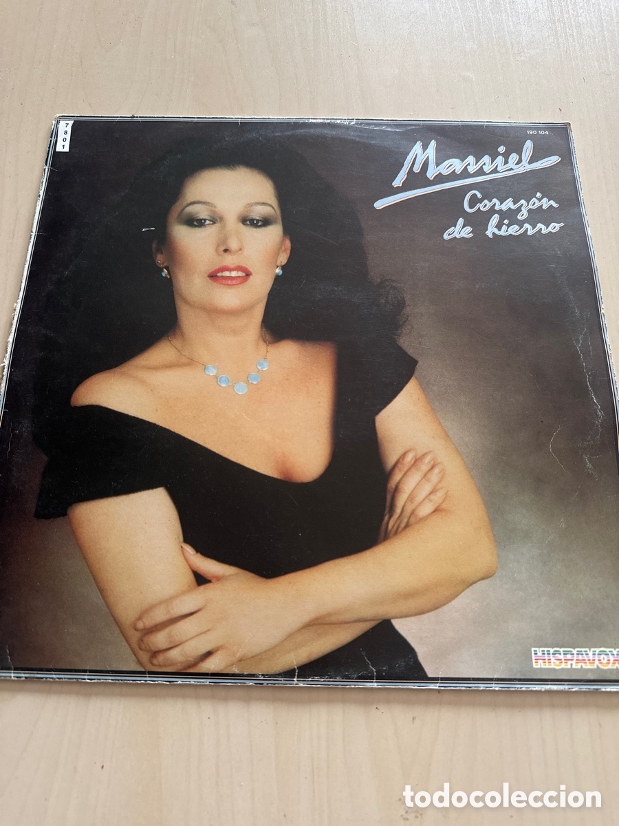 Discos de vinilo: VIN7801 massiel coraz&oacute;n de hierro VINILO DE SEGUNDAMANO