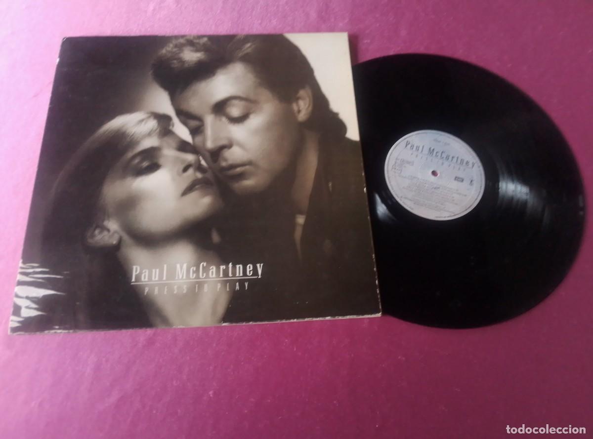 Discos de vinilo: PAUL MCCARTNEY PRESS TO PLAY 1986 LP L31 4-1