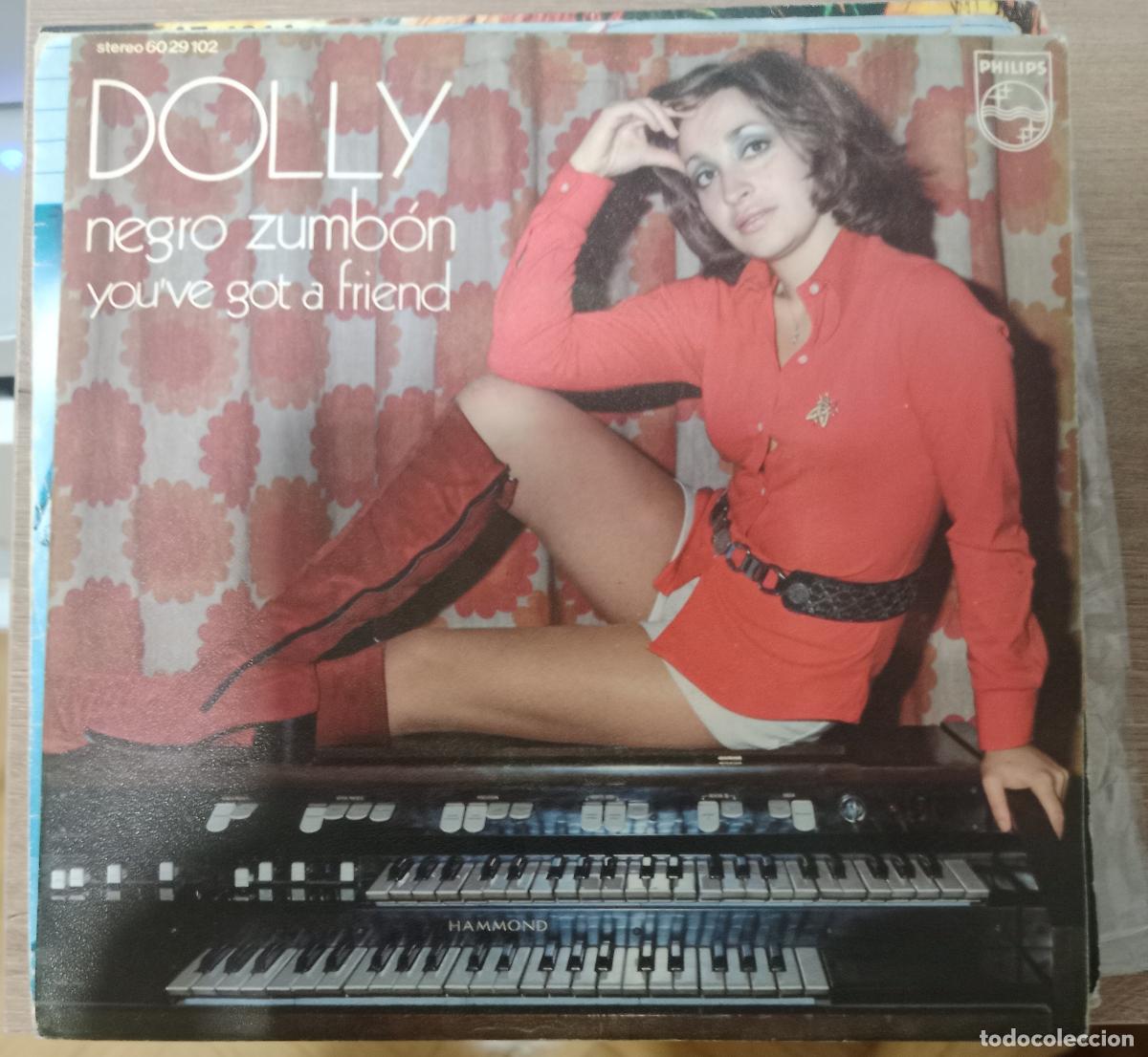 Discos de vinilo: Dolly &ndash; Negro Zumbon single Espa&ntilde;a 1971