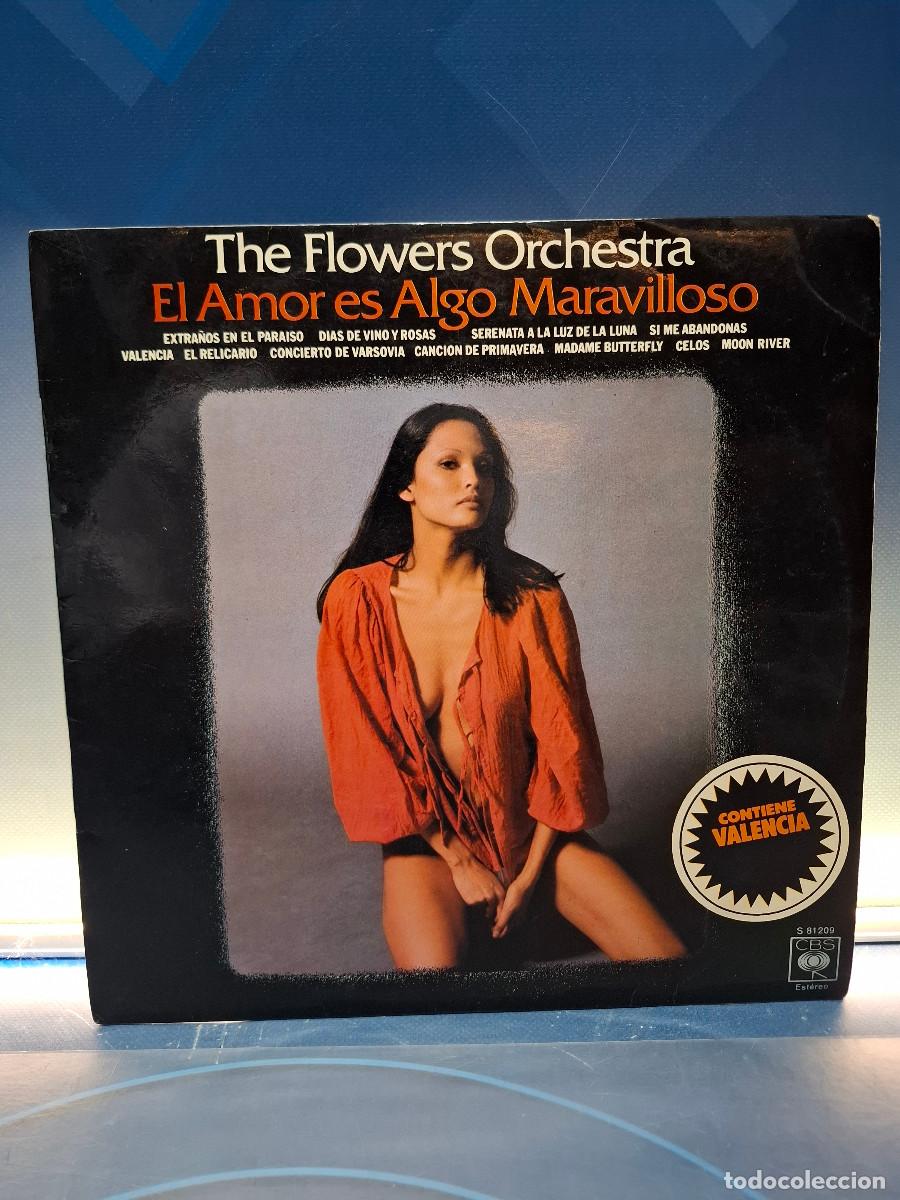 Discos de vinilo: Disco, Lp, The Flowers Orchestra, El Amor Es Algo Maravilloso, 1976