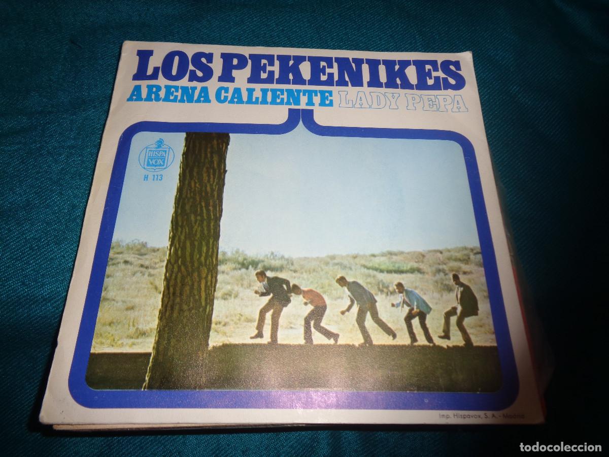 Discos de vinilo: LOS PEKENIKES. LADY PEPA / ARENA CALIENTE. HISPAVOX, 1966
