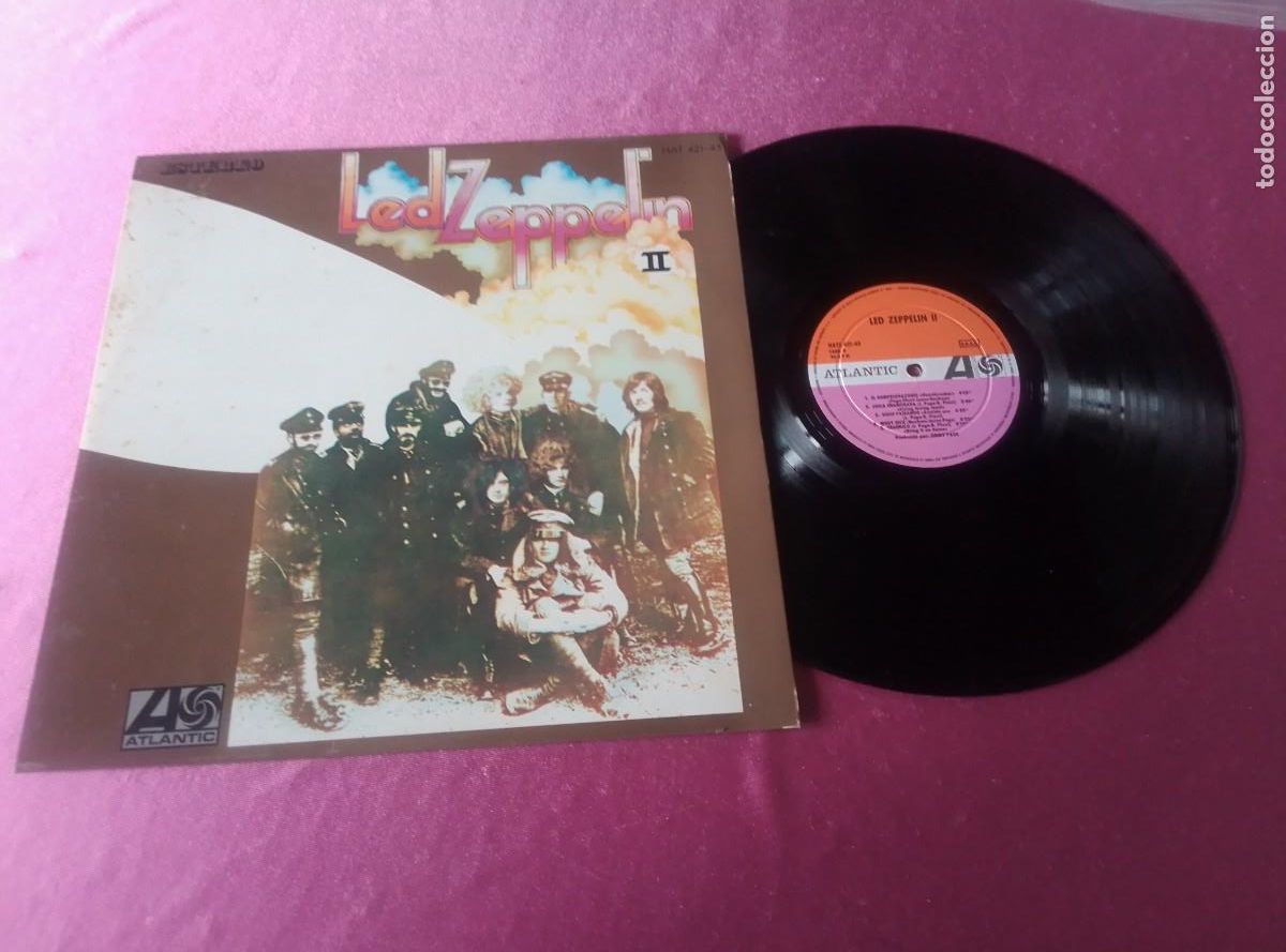 Discos de vinilo: LED ZEPPELIN II 1969 LP L31 4-1