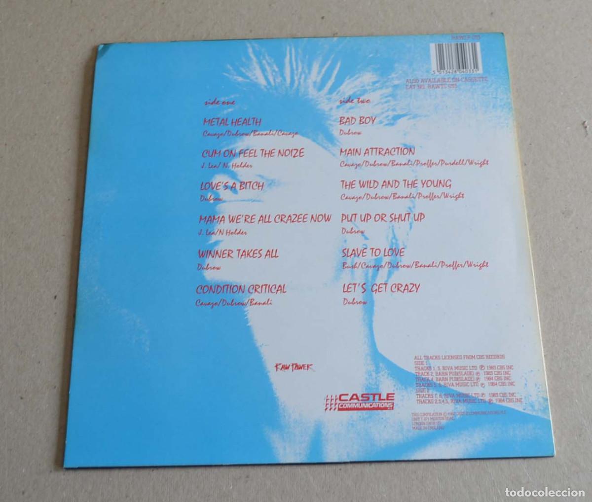 Discos de vinilo: QUIET RIOT - WILD, YOUNG AND CRAZEE - Foto 2