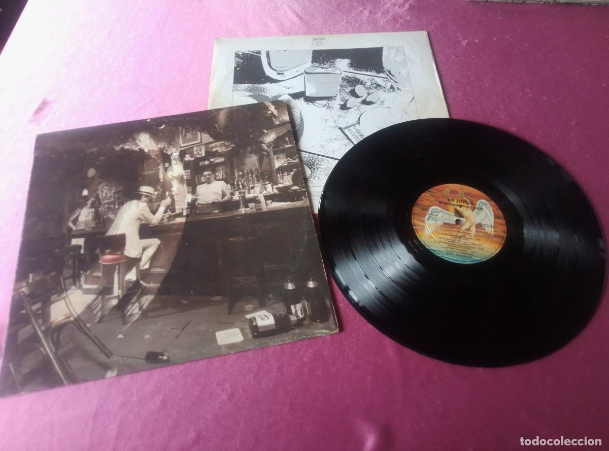 Discos de vinilo: LED ZEPPELIN IN THROUGH THE OUT DOOR 1979 LP L31 4-1