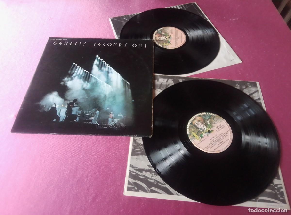 Discos de vinilo: GENESIS SECONDS OUT 1977 LP L31 4-1