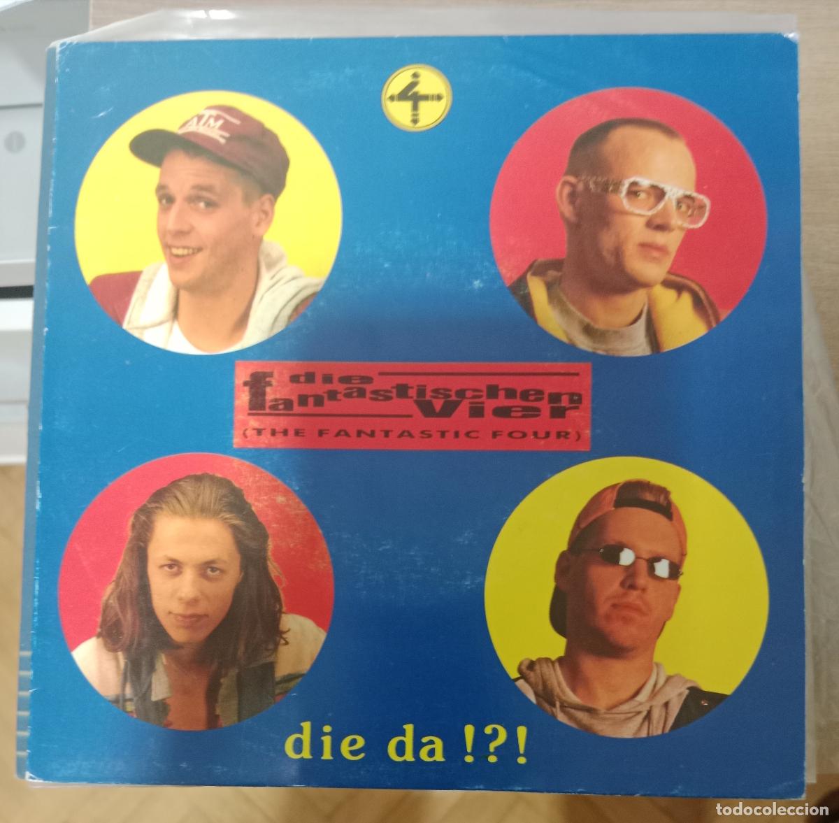 Discos de vinilo: Die Fantastischen Vier &ndash; Die Da !?! single Espa&ntilde;a 1992