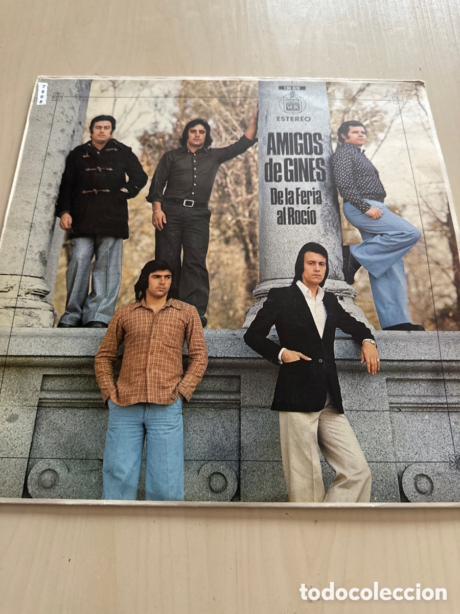 Discos de vinilo: VIN7808 amigos de gines de la feria al roc&iacute;o VINILO DE SEGUNDAMANO