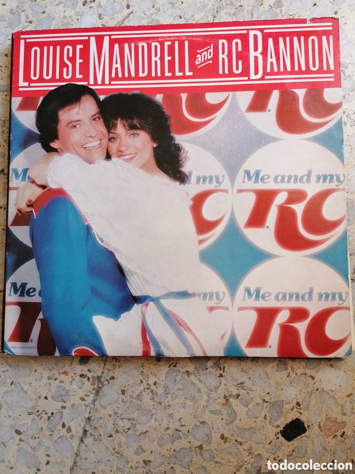 Disques de vinyle: LP LOUISE MANDRELL RC BANNON ME AND MY RC 1982 USA INSERT