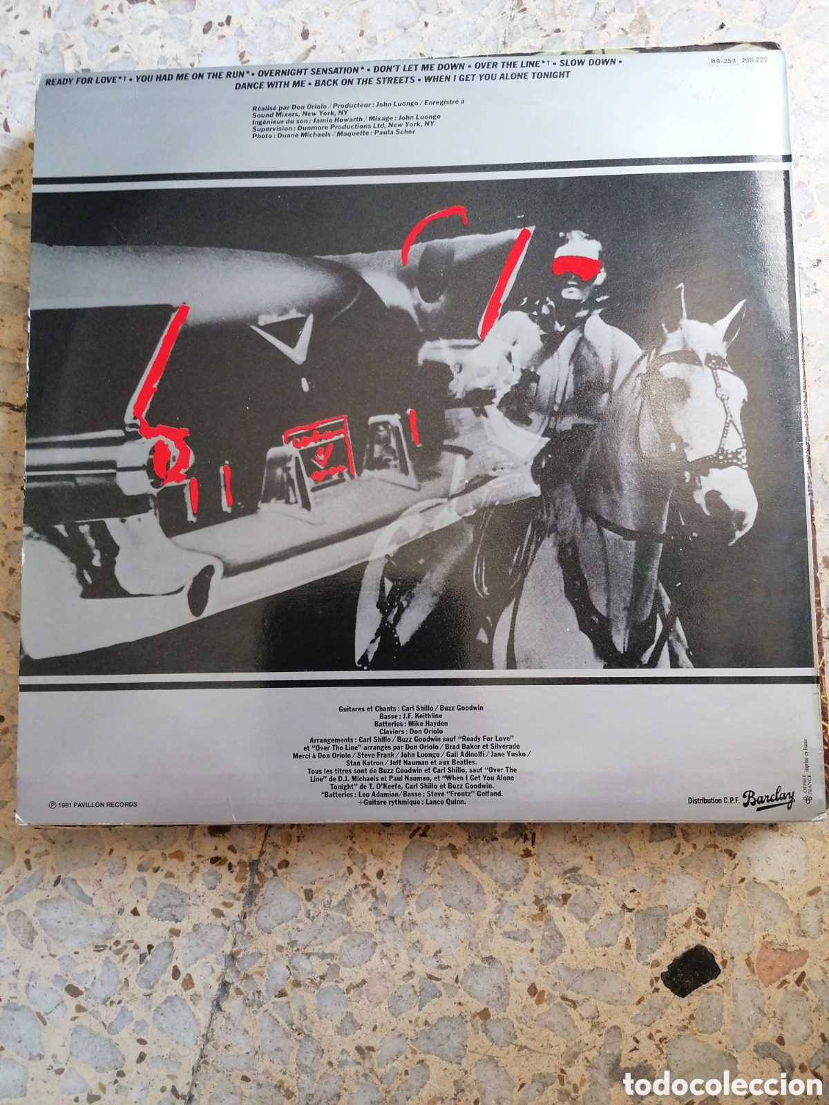 Discos de vinilo: LP SILVERADO READY FOR LOVE 1981 FRANCIA - Foto 2