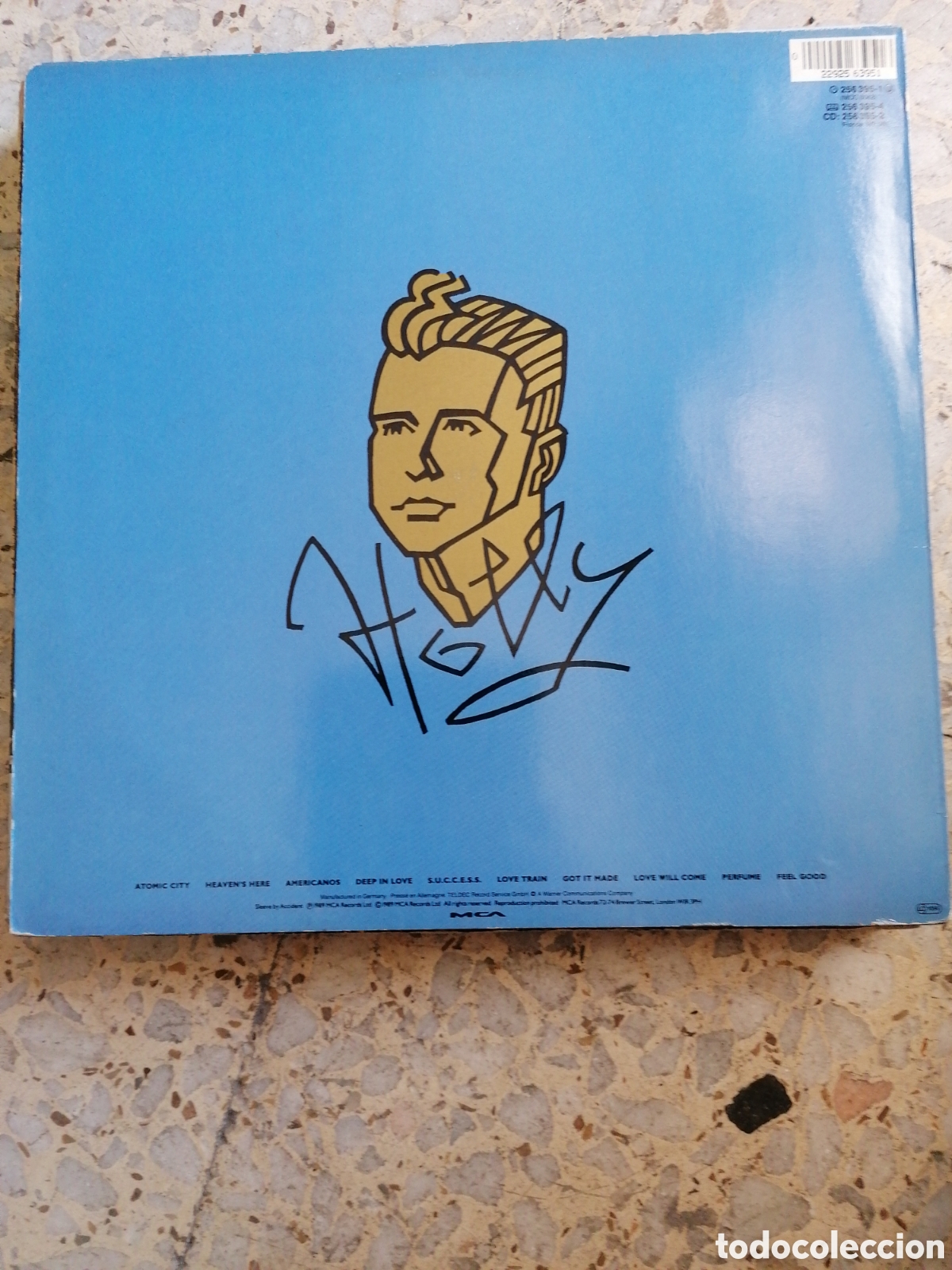 Discos de vinilo: LP HOLLY JOHNSON BLAST 1989 INSERT - Foto 2