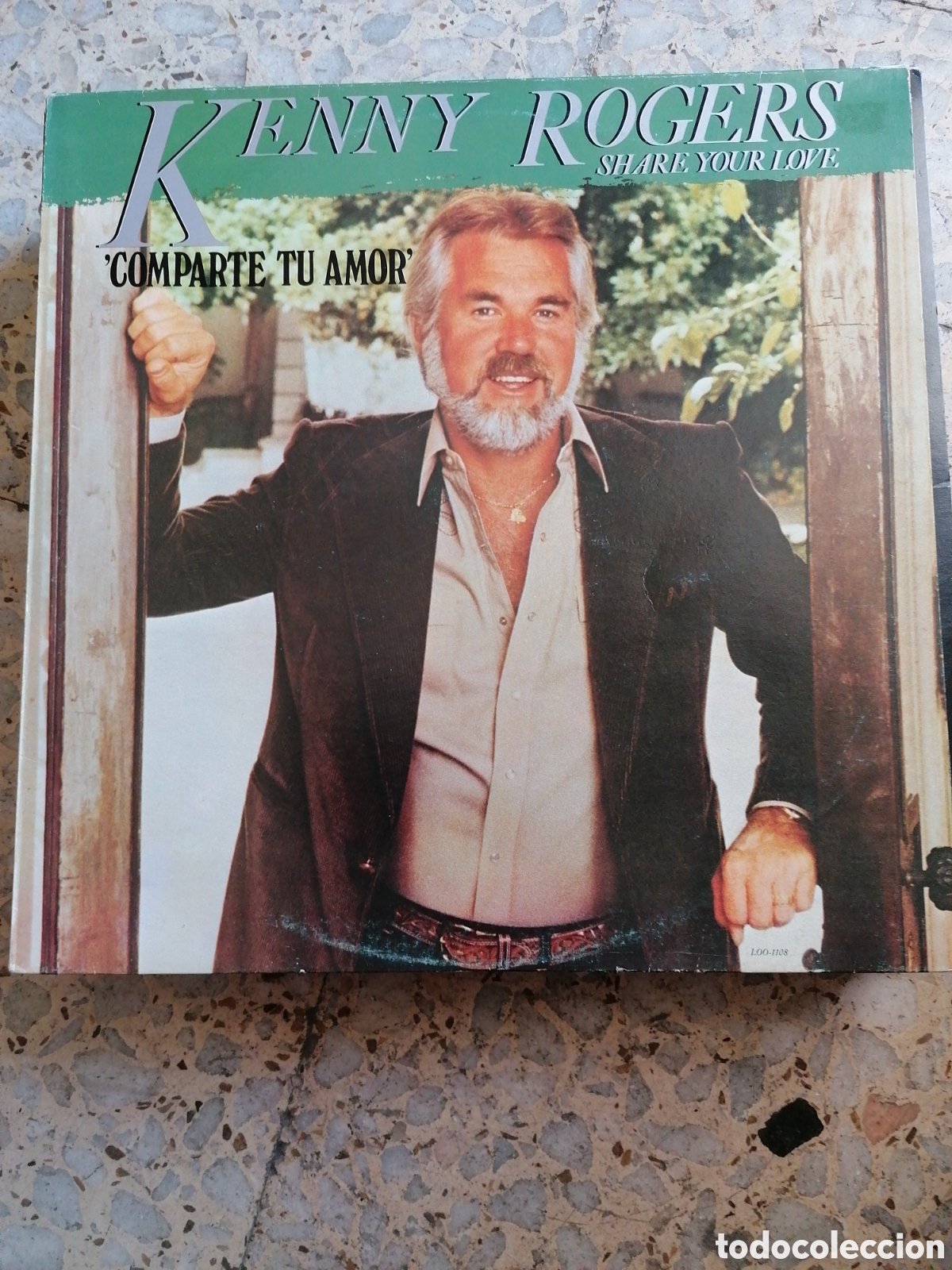 Vinyl records: LP KENNY ROGERS SHARE YOUR LOVE 1981 ESPA&Ntilde;A INSERT