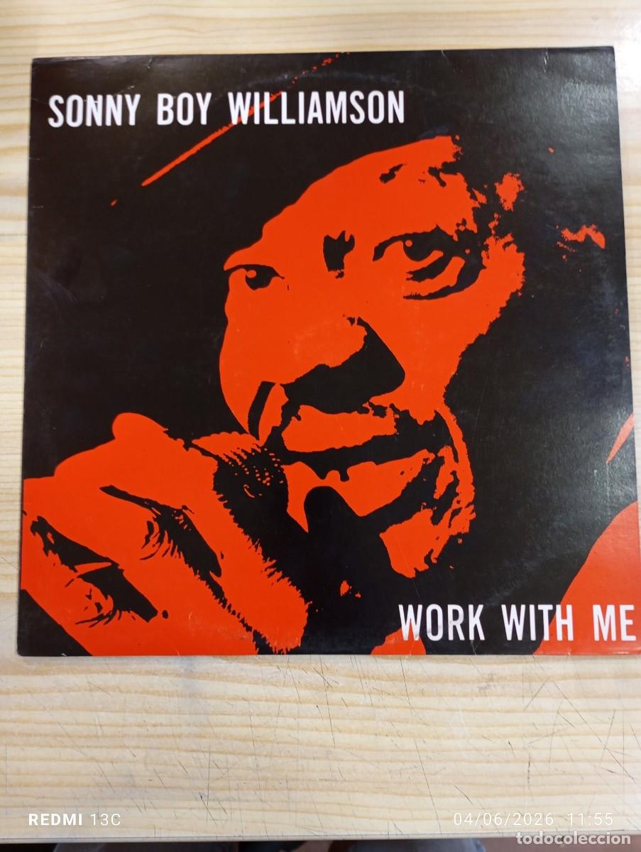 Discos de vinilo: Sonny Boy Williamson - Work With Me (Zafiro) 2xLP, Comp, RE &lrm;Edicion Espa&ntilde;ola 1991