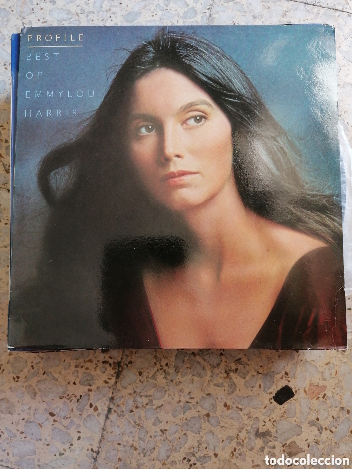 Vinyl records: LP EMMYLOU HARRIS PROFILE THE BEST 1978 ESPA&Ntilde;A INSERT