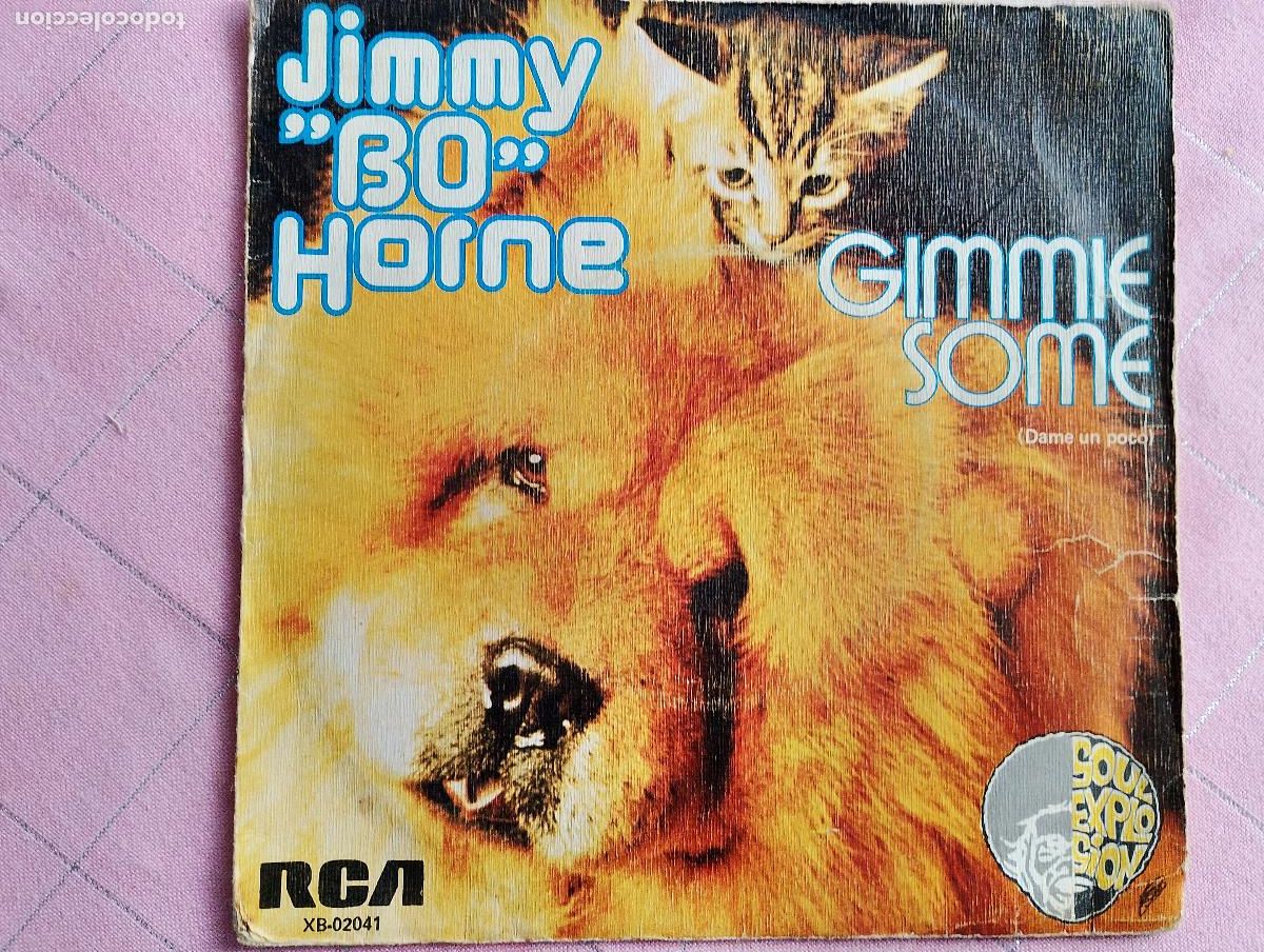Discos de vinilo: Jimmy &rdquo;Bo&rdquo; Horne &ndash; Gimmie Some = Dame Un Poco, 1975