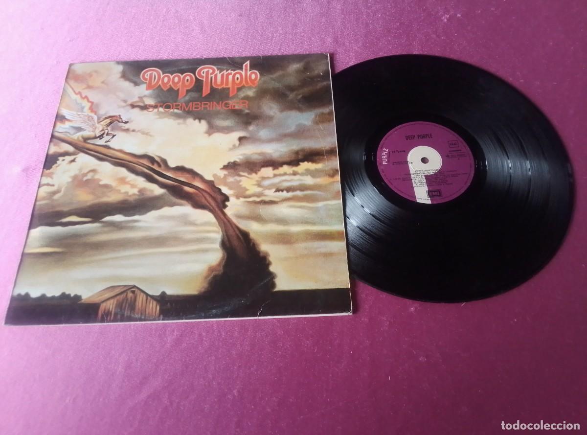 Discos de vinilo: DEEP PURPLE STORMBRINGER 1974 LP L31 4-1