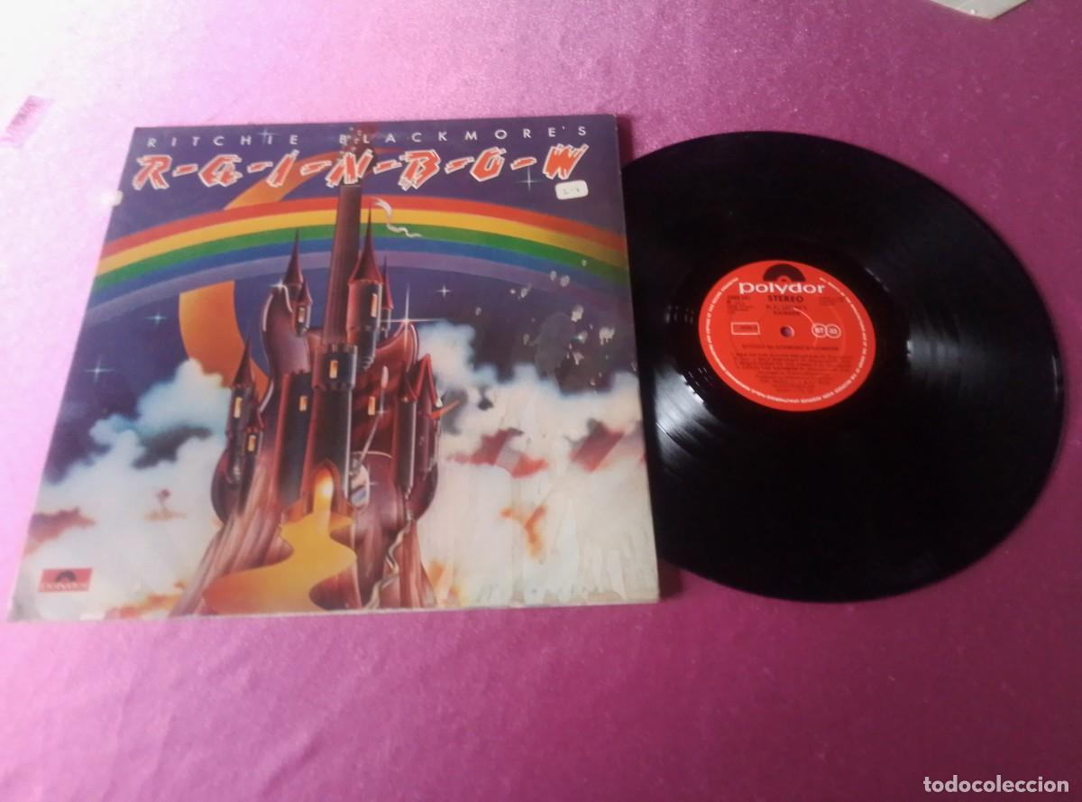 Discos de vinilo: RAINBOW RITCHIE BLACKMORES 1975 LP L31 4-1