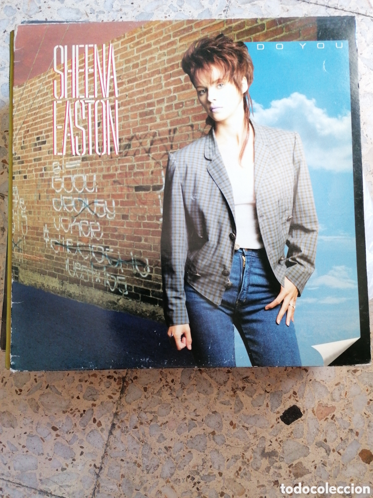 Discos de vinilo: LP SHEENA EASTON DO YOU 1985 ESPA&Ntilde;A INSERT