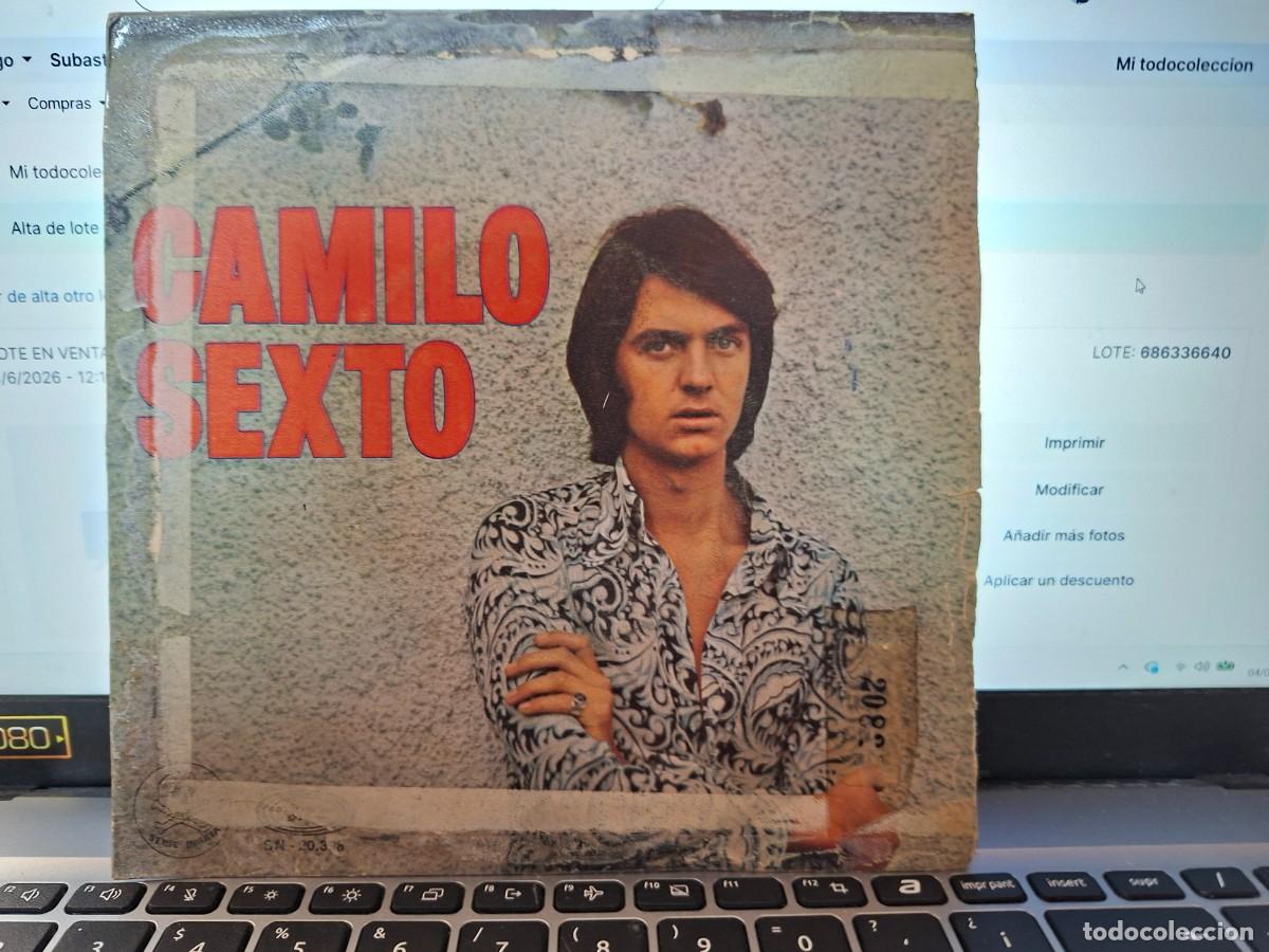 Discos de vinilo: CAMILO SEXTO ( SESTO ) - LLEGARA EL VERANO / SIN DIRECCION - EL RARISIMO PRIMER SINGLE - C-66