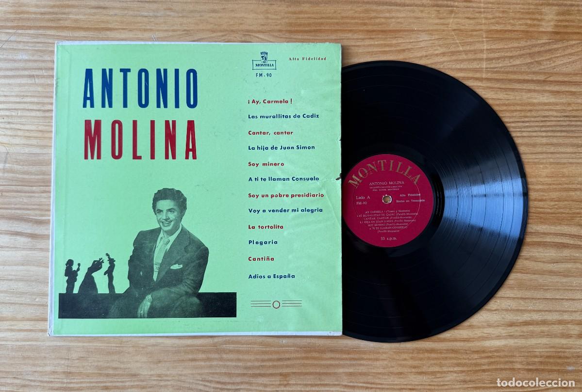 Dischi in vinile: Antonio Molina con la Orquesta Montilla. Venezuela