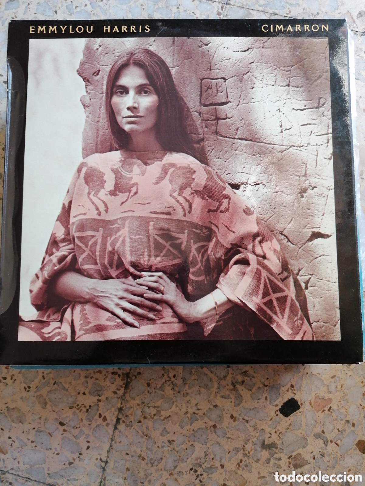 Discos de vinilo: LP EMMYLOU HARRIS CIMARRON 1981 ESPA&Ntilde;A INSERT