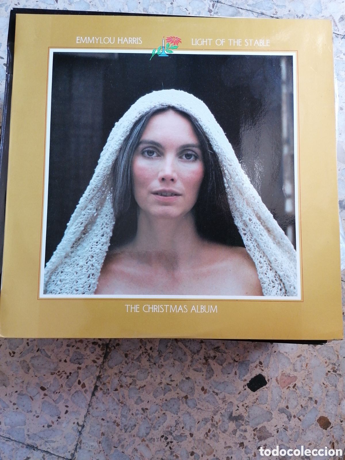 Discos de vinilo: LP EEMMYLOU HARRIS LIGHT OF THE STABLE THE CHRISTMAS ALBUM 1980 ESPA&Ntilde;A