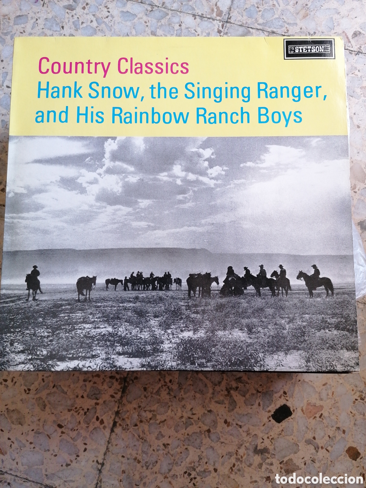 Discos de vinilo: LP COUNTRY CLASSICS HANK SNOW THE SINGING RANGER AND HIS RAINBOW RANCH BOYS 1988 UK
