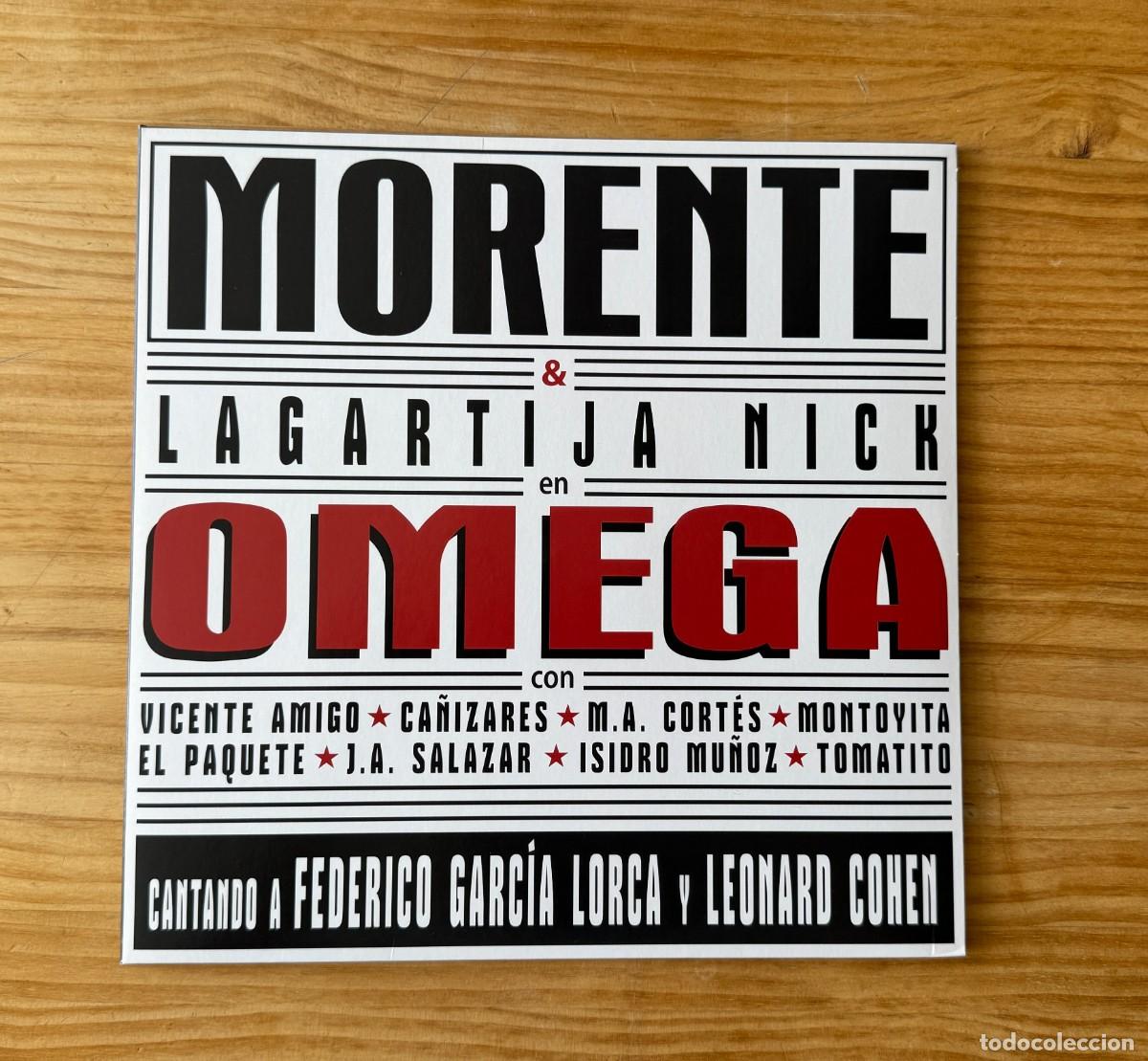 Vinyl records: Morente & Lagartija Nick (2) - Omega (2xLP, Album, RE, Gat). Spain 2016