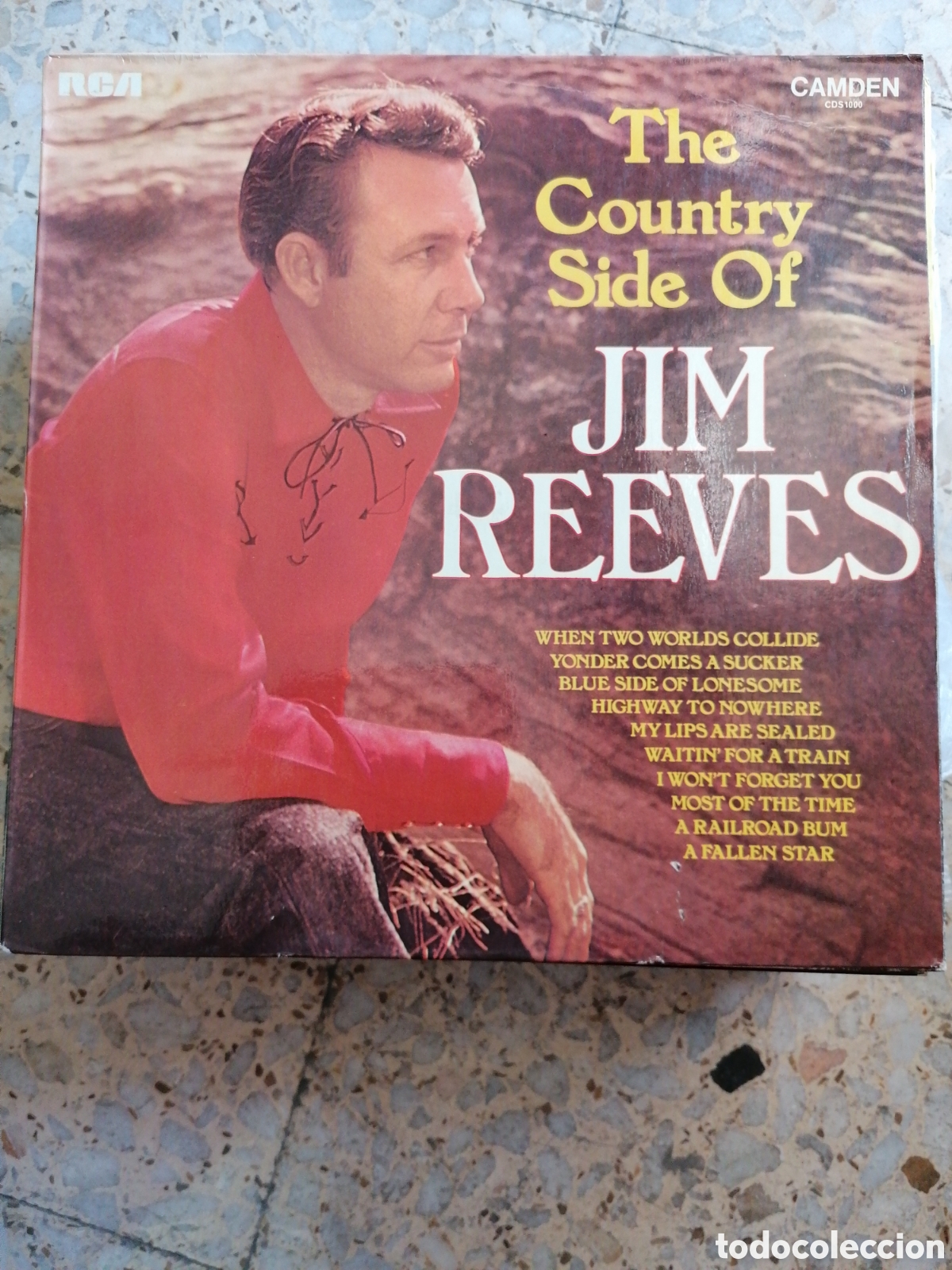 Discos de vinilo: LP JIM REEVES THE COUNTRY SIDE OF 1962 UK