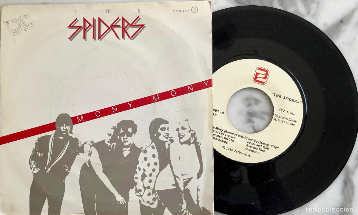 Discos de vinilo: THE SPIDERS. MONY MONY. SINGLE ORIGINAL ESPA&Ntilde;A 1980