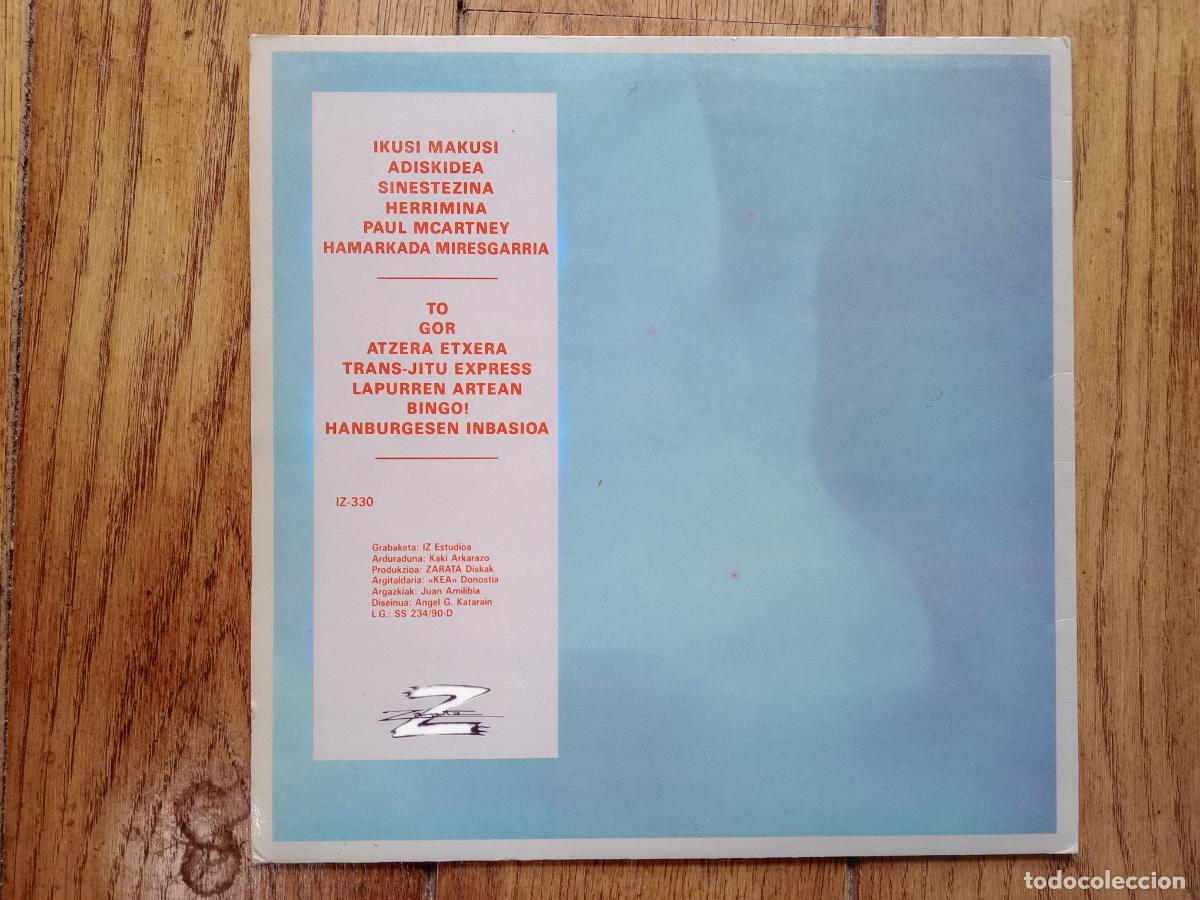 Discos de vinilo: M-ak - Gor - contiene inserto - Foto 2