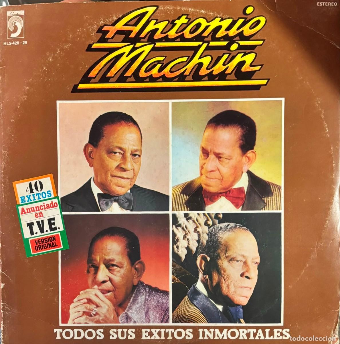 Discos de vinilo: LP DOBLE ANTONIO MACHIN-TODOS SUS &Eacute;XITOS INMORTALES. LP-SEXT-1269