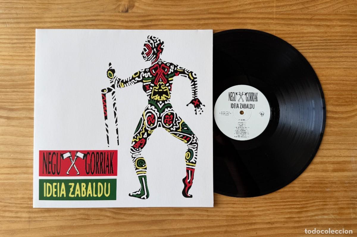 Discos de vinil: Negu Gorriak - Ideia Zabaldu (LP, Album, RE, Gat). Spain 2021