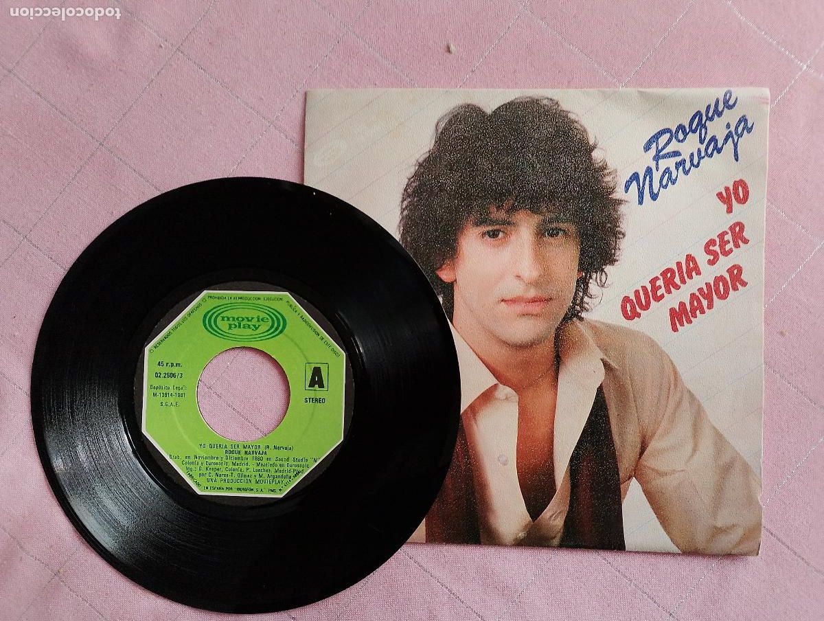 Discos de vinilo: Roque Narvaja &ndash; Yo Queria Ser Mayor, 1981 - Foto 2