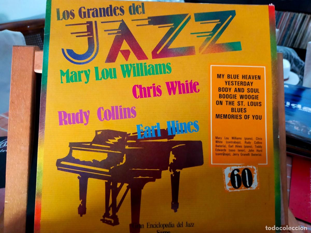 Discos de vinilo: LOS GRANDES DEL JAZZ. GRAN ENCICLOPEDIA DEL JAZZ. SARPE. N&ordm; 60. SARPE. 5 TEMAS.VER DESCRIPCI&Oacute;N.1981