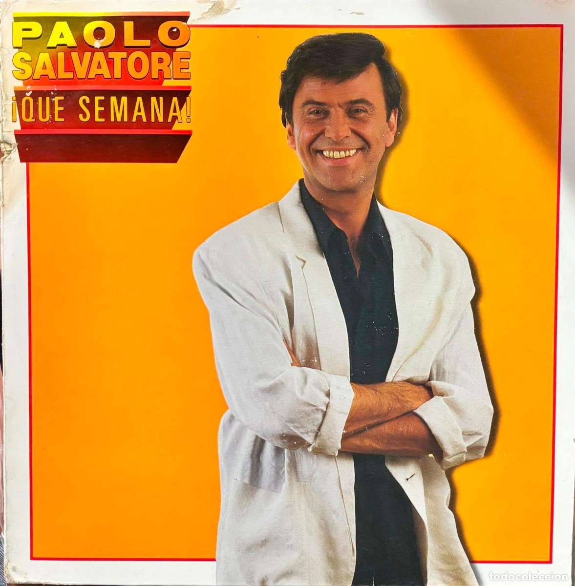 Discos de vinilo: LP PAOLO SALVATORE-&iexcl;QU&Eacute; SEMANA!. LP-SEXT-1270