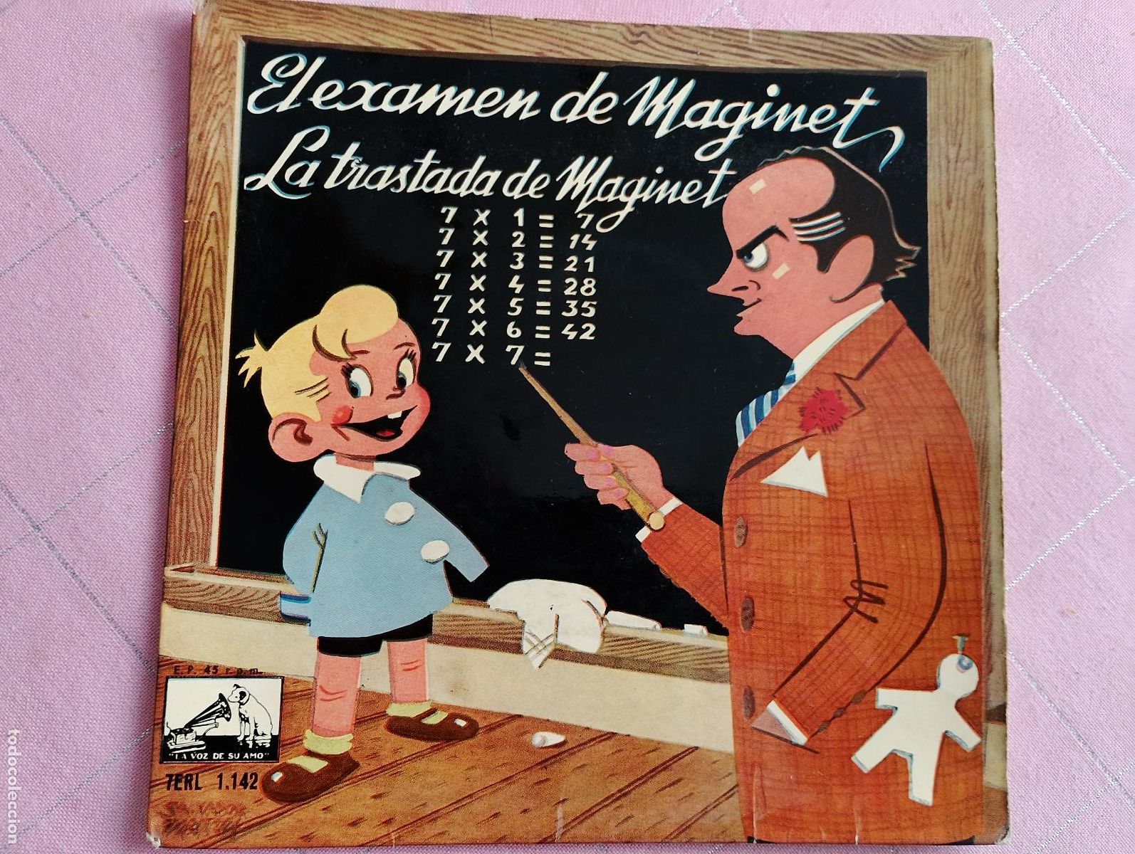 Discos de vinilo: Jos&eacute; Maria Tarrasa &ndash; El Examen de Maginet, 1958