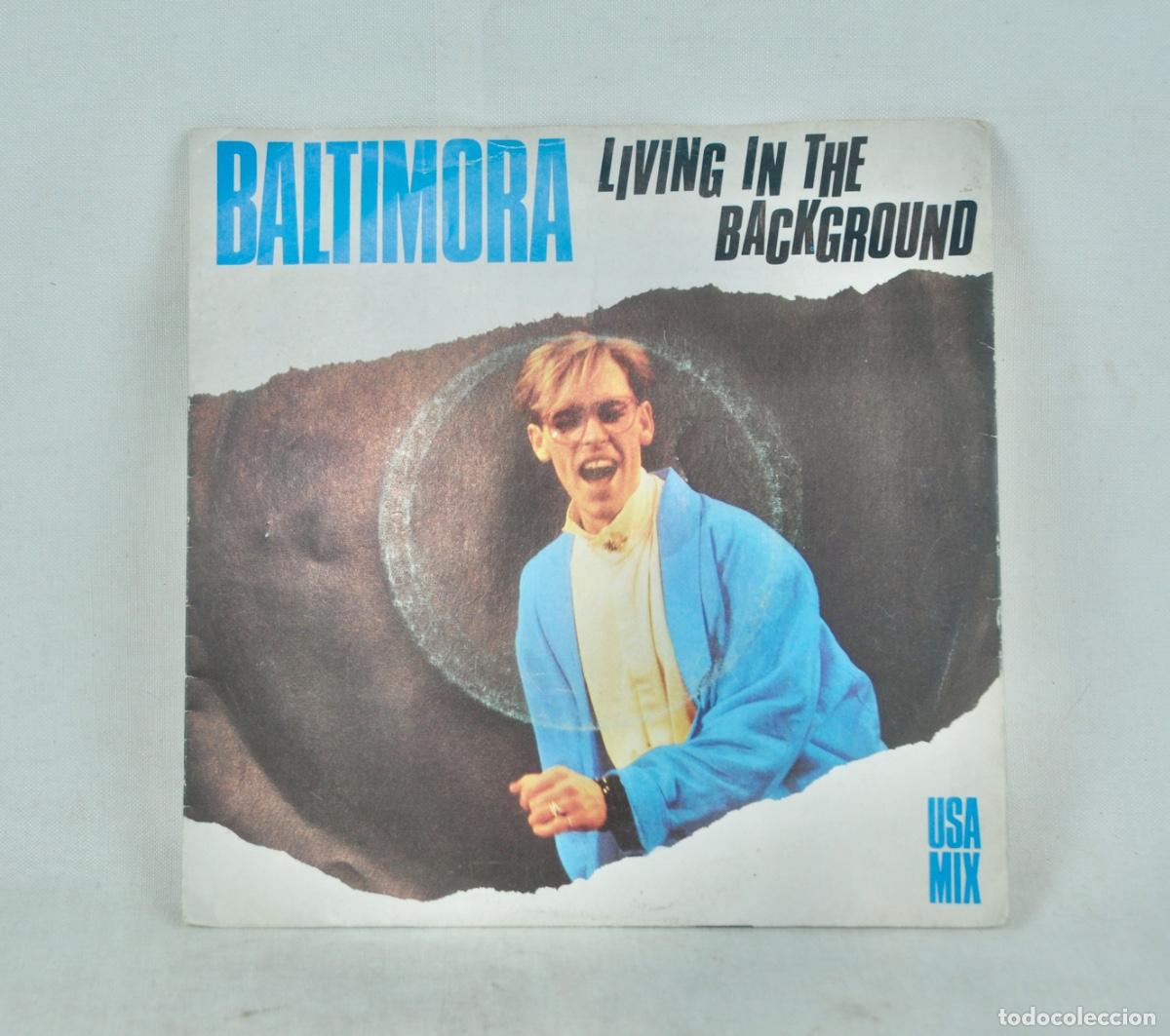 Discos de vinilo: Baltimora - Living in the background