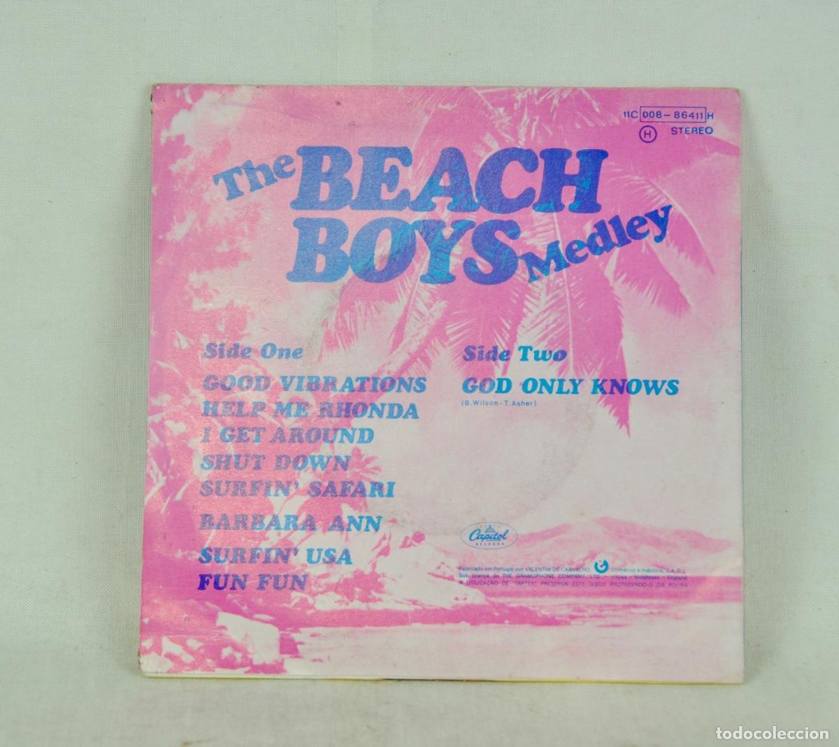 Discos de vinilo: The beach boys - Medley - Foto 2