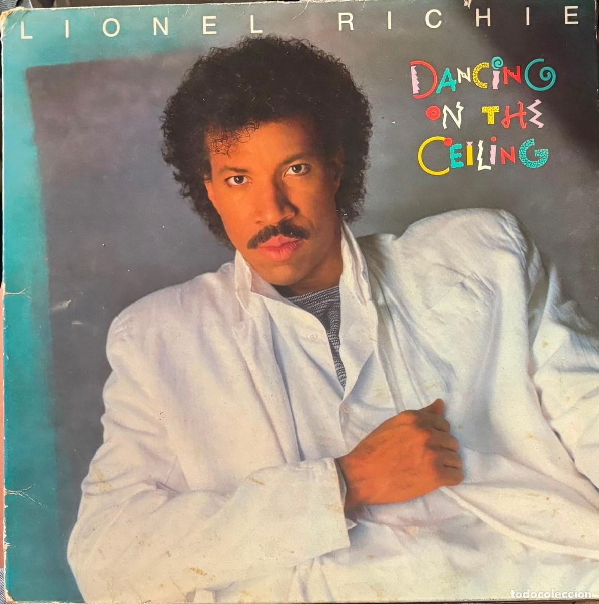 Discos de vinilo: LP LIONEL RICHIE-DANCING ON THE CEILING. LP-SEXT-1272