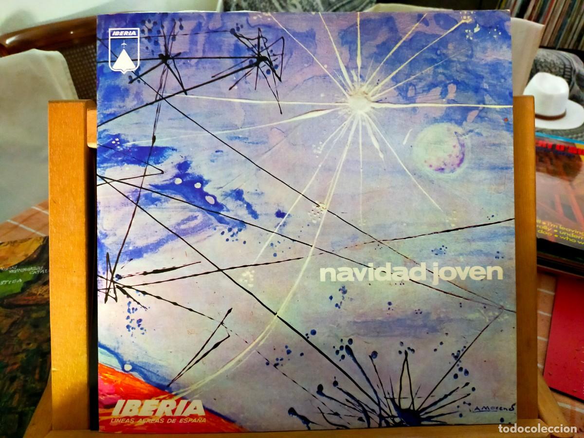 Discos de vinilo: NAVIDAD JOVEN. IBERIA, L&Iacute;NEAS A&Eacute;REAS DE ESPA&Ntilde;A. 12 VILLANCICOS. VER DESCRIPCI&Oacute;N. 1989